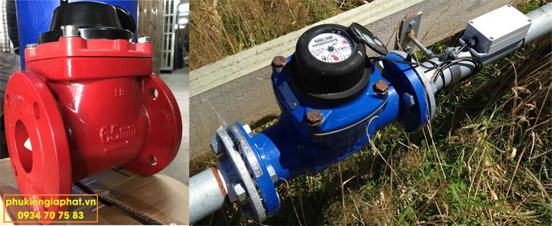 Đồng hồ đo lưu lượng nước thải nối bích Dn50