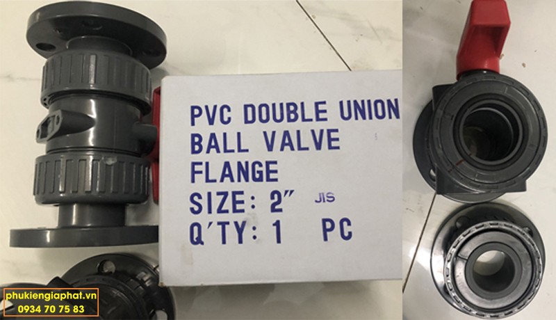 PVC Double union Ball Valve